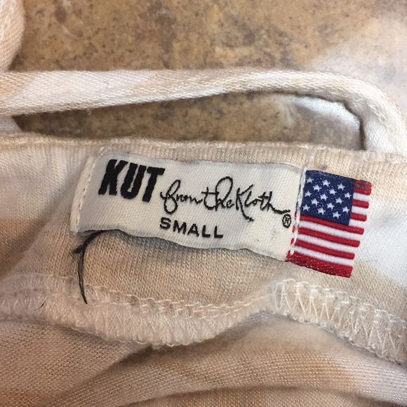 Kut from the Cloth Cold Shoulder Striped Top - Picture 6 of 6